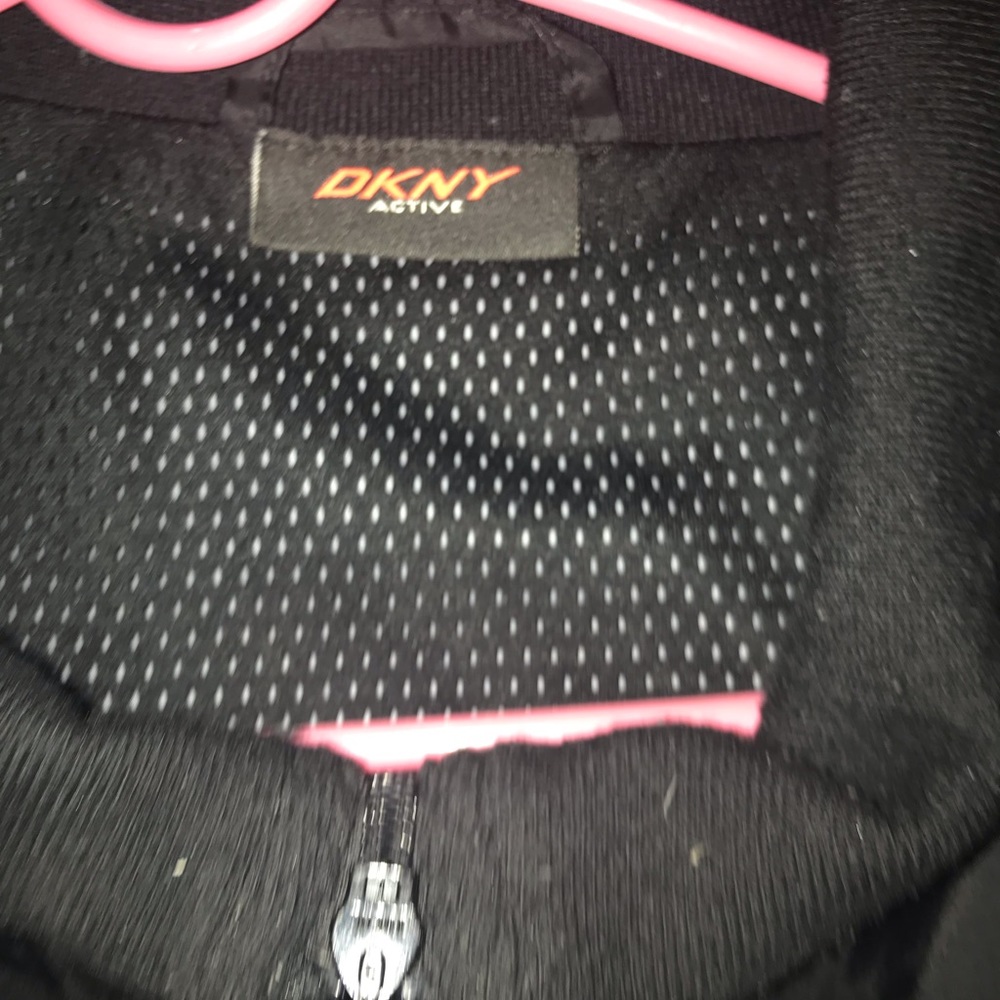 DKNY jacket Sz Large, Black